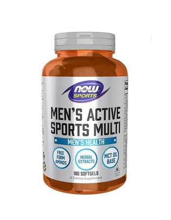 NOW foods Men's Active Multi 180 Softgels NEW2