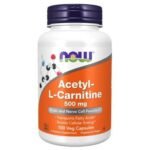 Now Foods, Acetyl L-Carnitine Capsules, 500mg, 100 Capsules, Vegetarian 1 NEW2