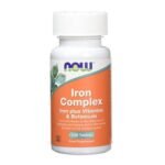 Now Foods Iron Complex Tablets, Pack of 100 1 NEW2