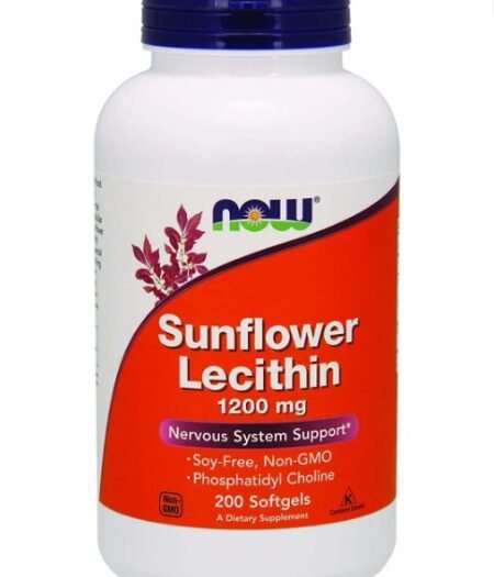 Now Foods, Sunflower Lecithin Softgels, 1200 mg, 200 Softgels