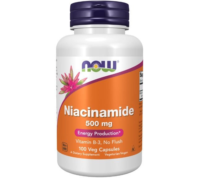 Niacinamide (B-3) 500 mg Veg Capsules 1