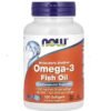 NOW Foods Omega-3 Molecularly Distilled 100 Softgels 90-Count